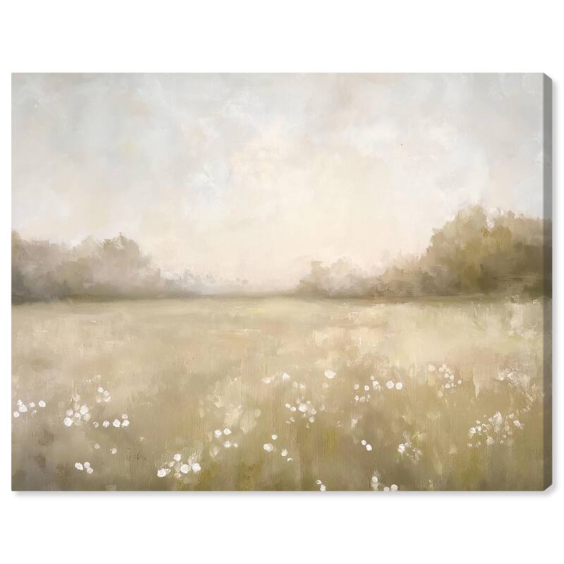 Peaceful Expanse Canvas by Art Remedy, Gallery Wrapped - 45" x 36"
