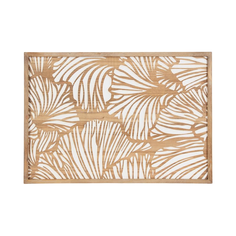 Kate and Laurel Sago Decorative Wood Art Plaque