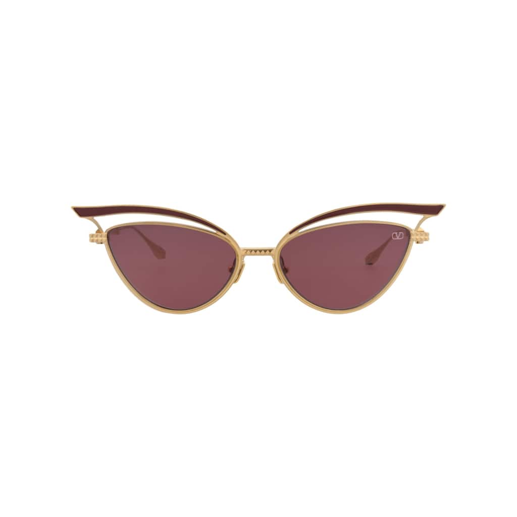 Valentino Cat Eye-Frame Titanium Sunglasses