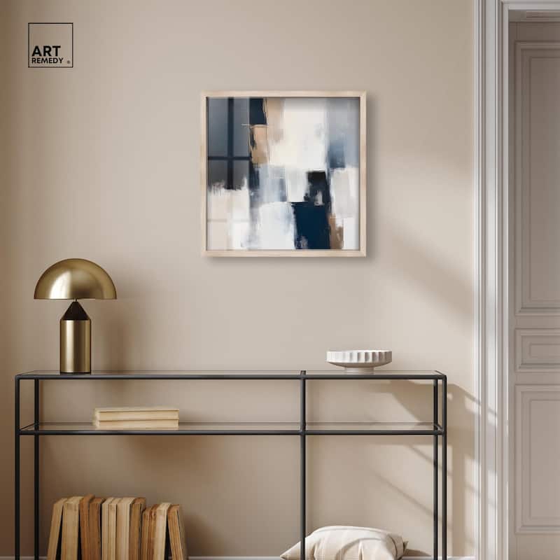 Blue Mood Depth II Shadowbox by Art Remedy