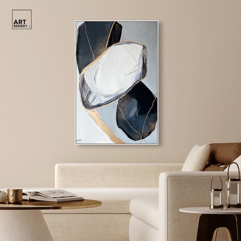 Mineral Essence I Canvas by Art Remedy