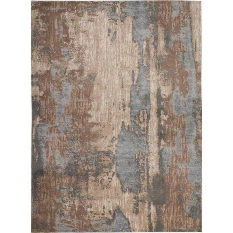 Moroccan Celebration Vintage Abstract Area Rug