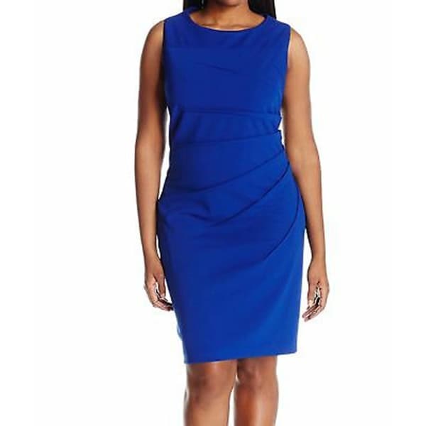 calvin klein dresses royal blue
