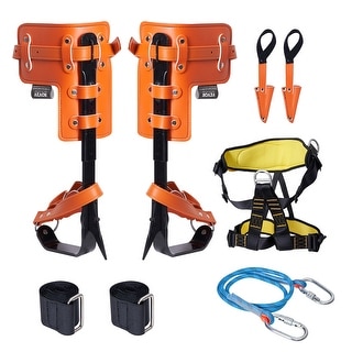 Tree Climbing Gear Tree Climbing Kit Set, Height Adjustable With