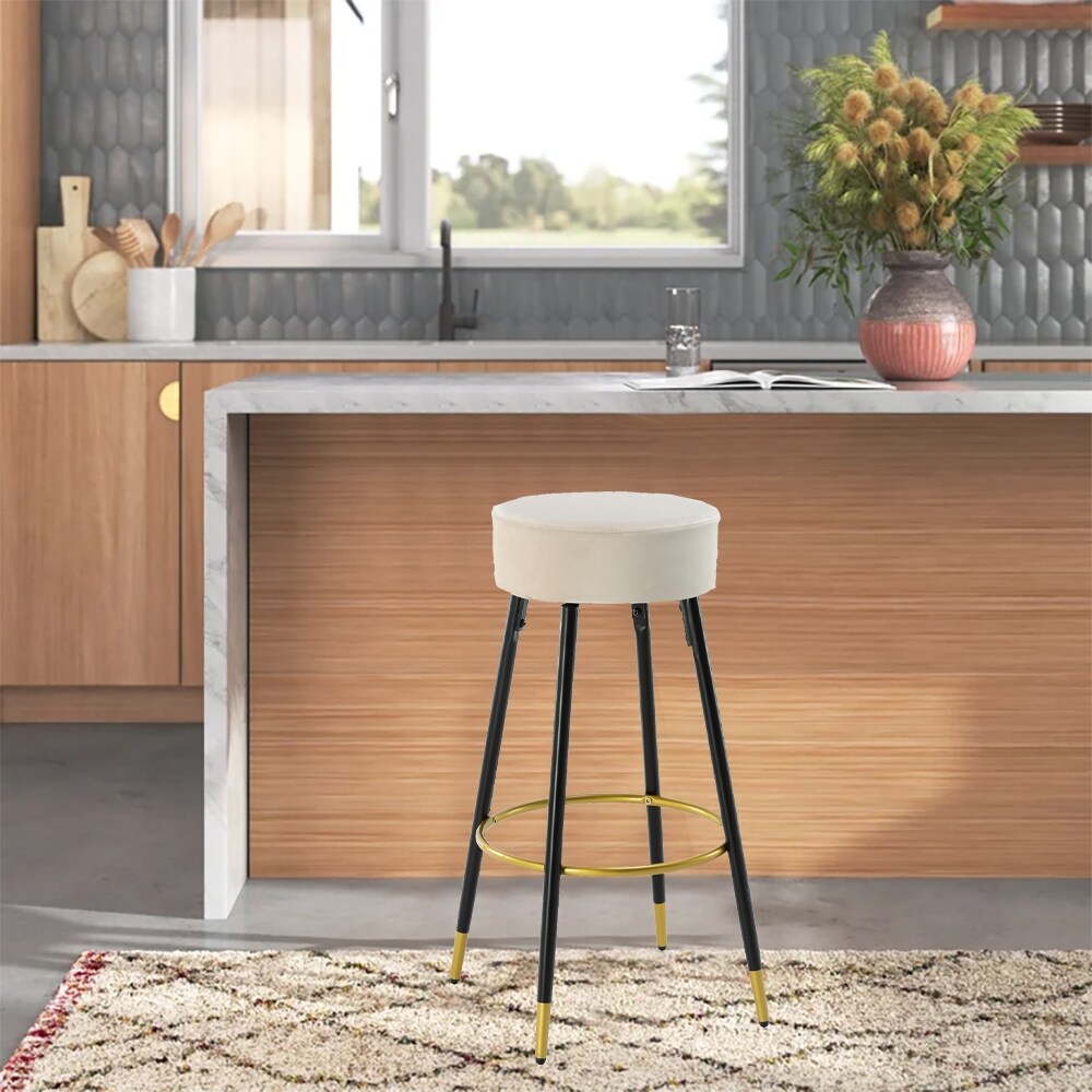 バーカウンター Amazon.com: VECELO Bar Stools Set of 2,Counter Height Stools