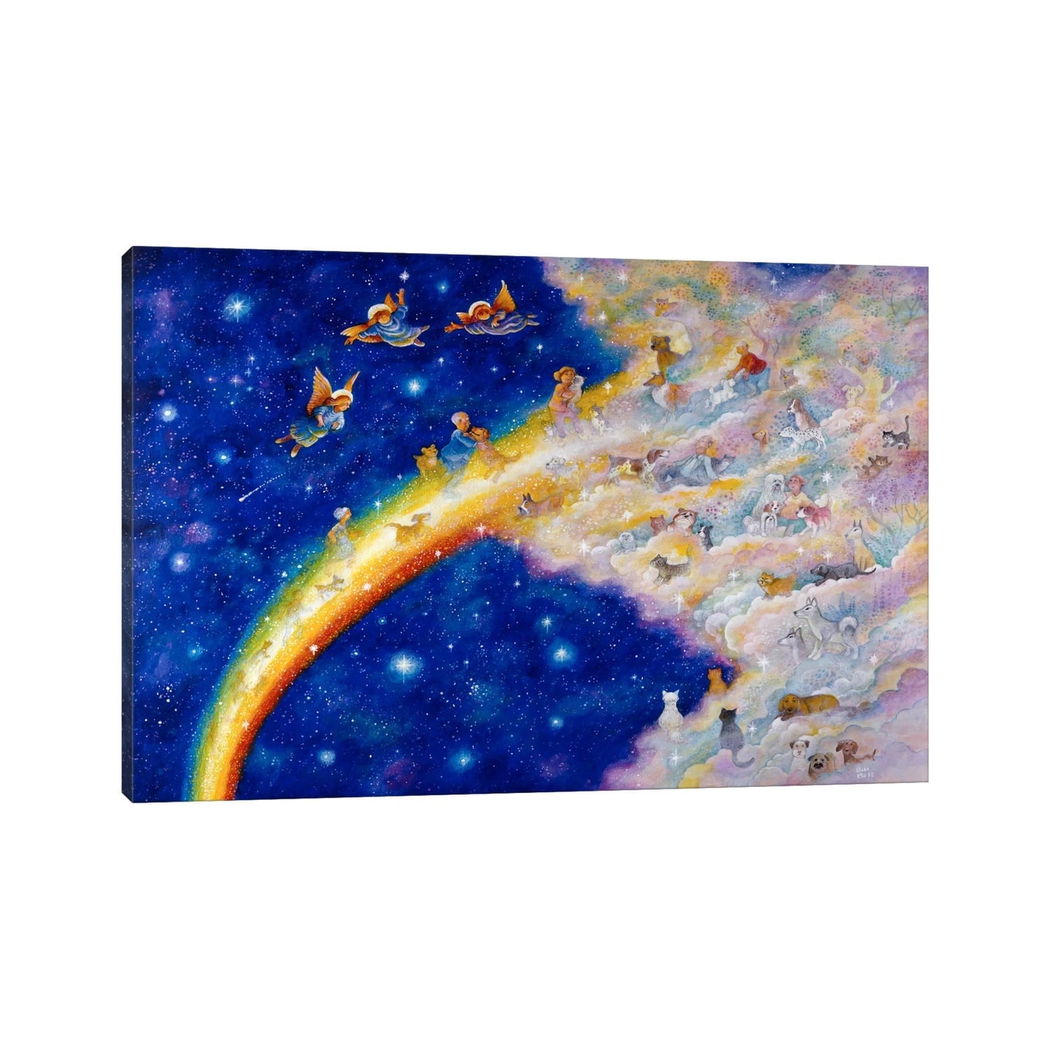 iCanvas "Rainbow Bridge" by Bill Bell Canvas Print