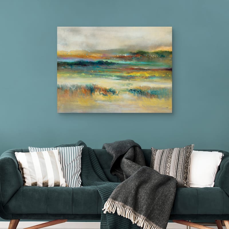 Autumn Fields by K. Nari Canvas Art Print