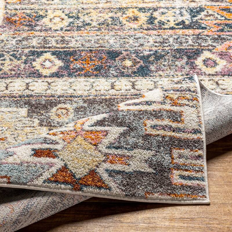 Livabliss Iver Southwestern Patchwork Area Rug