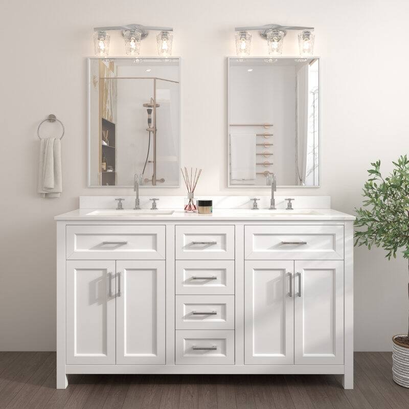 Acroma - 60'' Double Bathroom Vanity