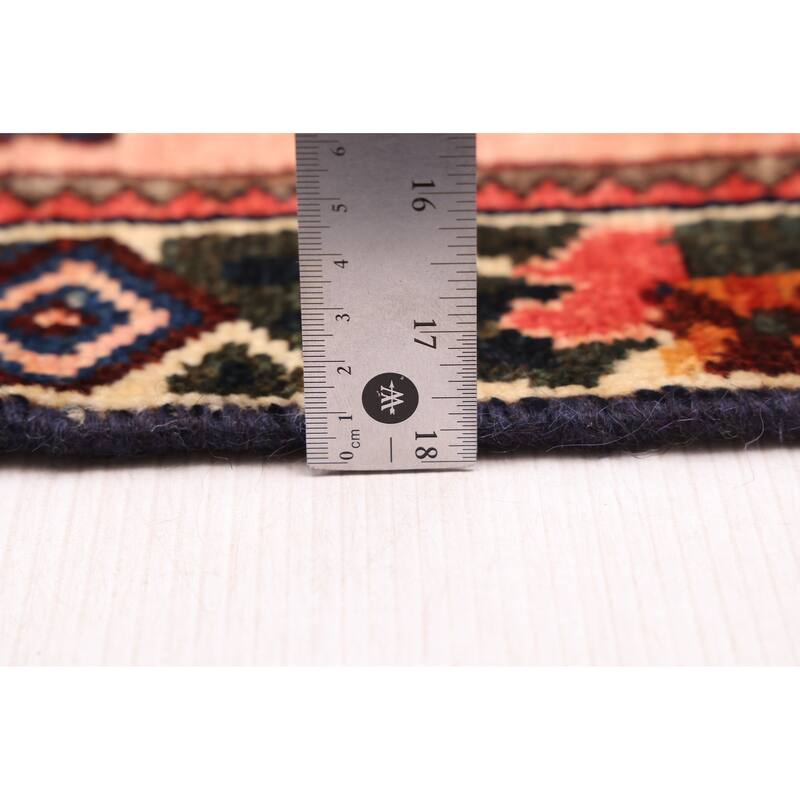 ECARPETGALLERY Hand-knotted Anatolian Vintage Dark Red Wool Rug - 5'3 x 8'10