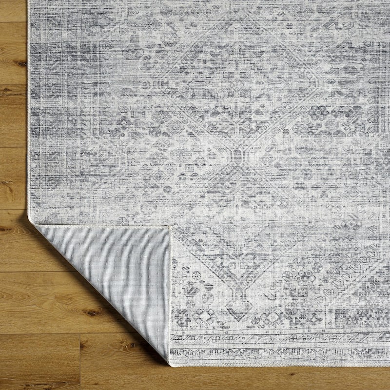 Livabliss Embrace Traditional Diamond Area Rug