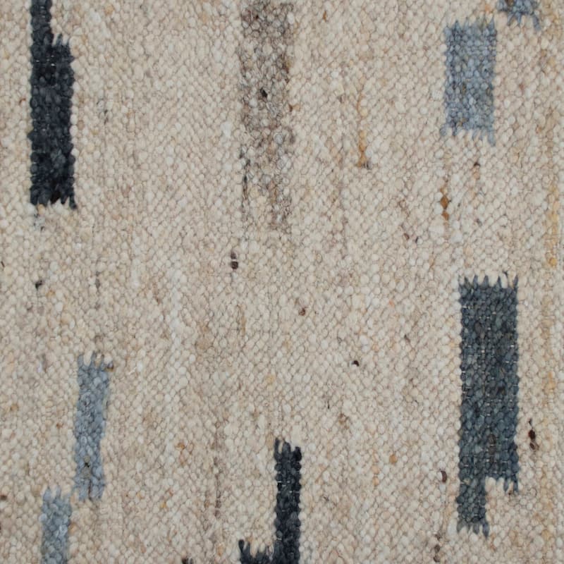 Sevita Modern Abstract Hand-Woven Wool/Cotton Area Rug