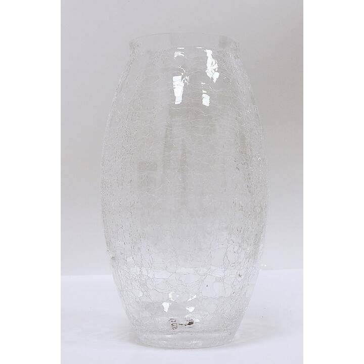 Liscio Ottico - 11" Centerpiece Vase with Cracked/Spiral Design