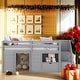 preview thumbnail 2 of 19, Solid Wood Multiple Functional Twin Size Low Loft Bed