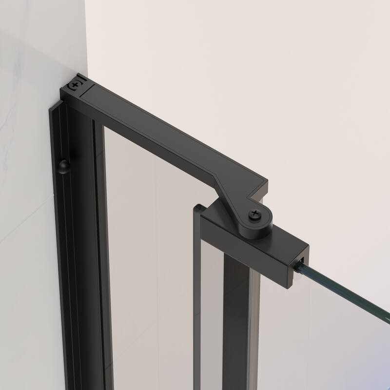 Semi-Frameless Left and Right Opening Universal Pivot Shower Door