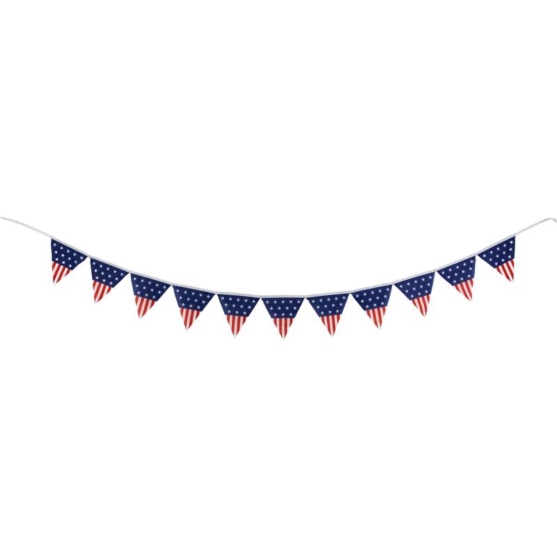 9.75' Americana Pennant USA Flag Hanging Wall Banner