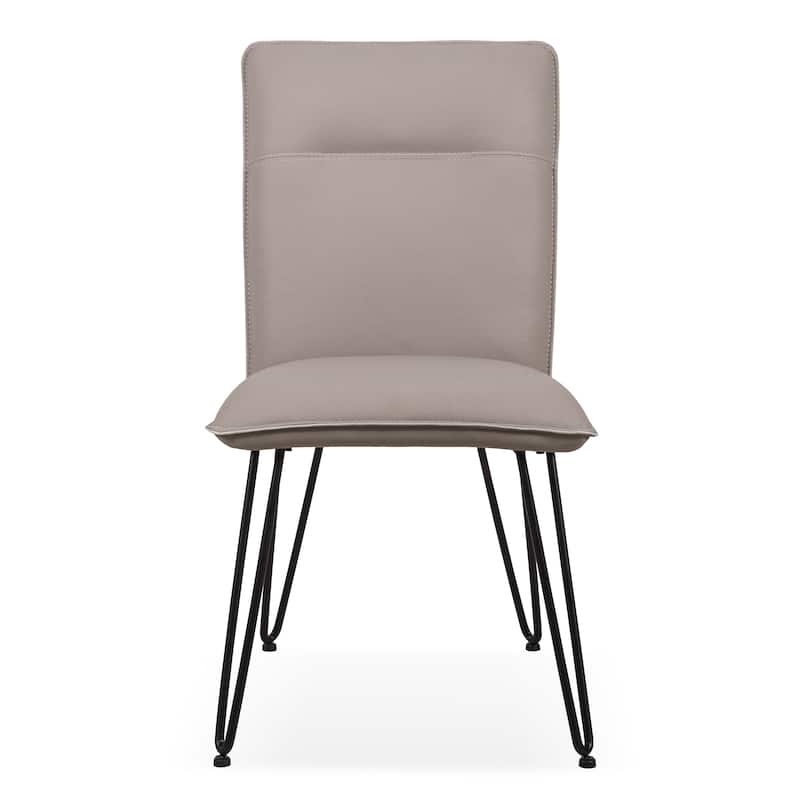 Demi Hairpin Leg Modern Dining Chair (Set of 2)
