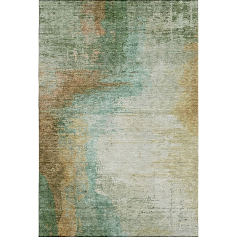 Premium Washable Super Soft Abstract Soid Mayfield Rug