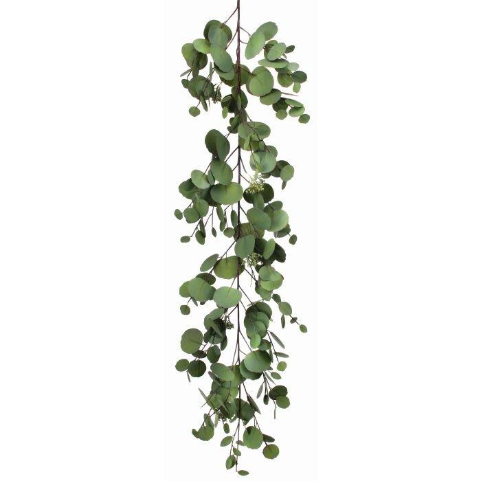 48" PE Silver Dollar Eucalyptus Garland