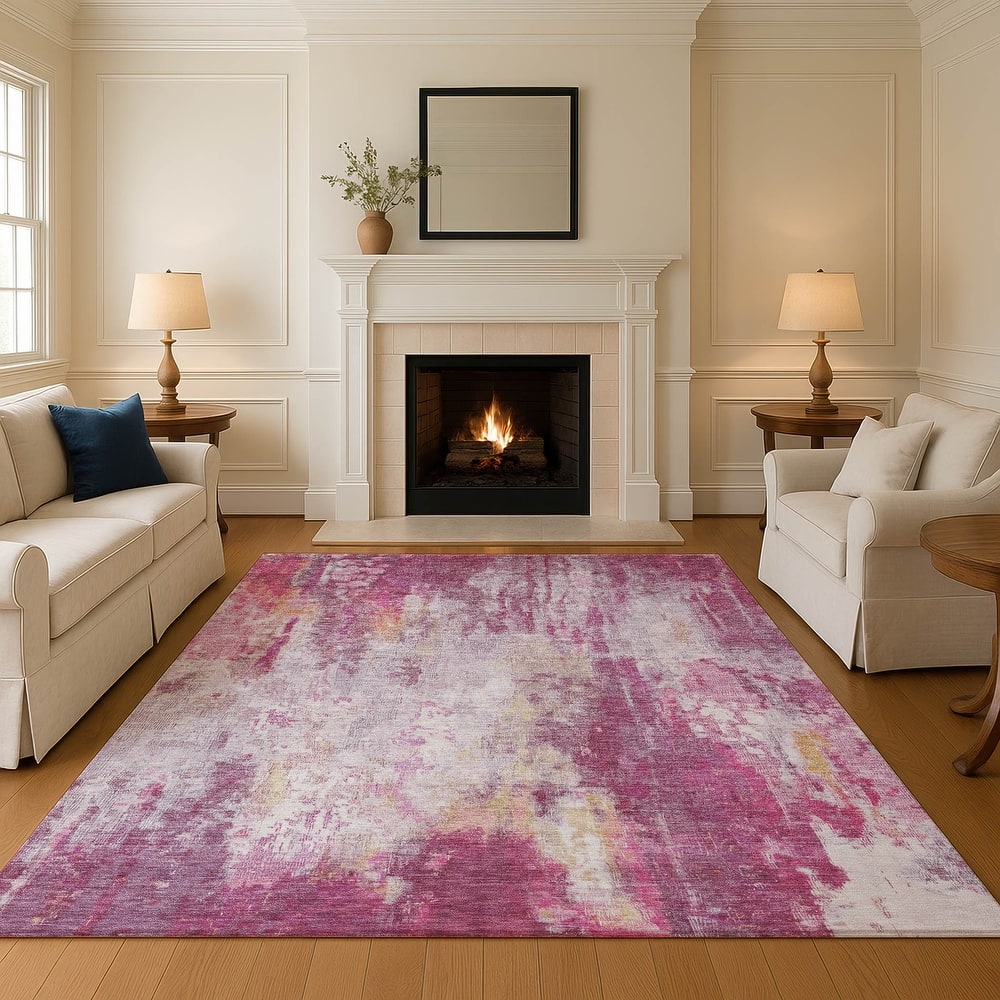 Premium Washable Super Soft Abstract Modern Mayfield Rug