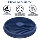 preview thumbnail 3 of 5, Bouncyband Big Wiggle Seat Sensory Cushion, Blue
