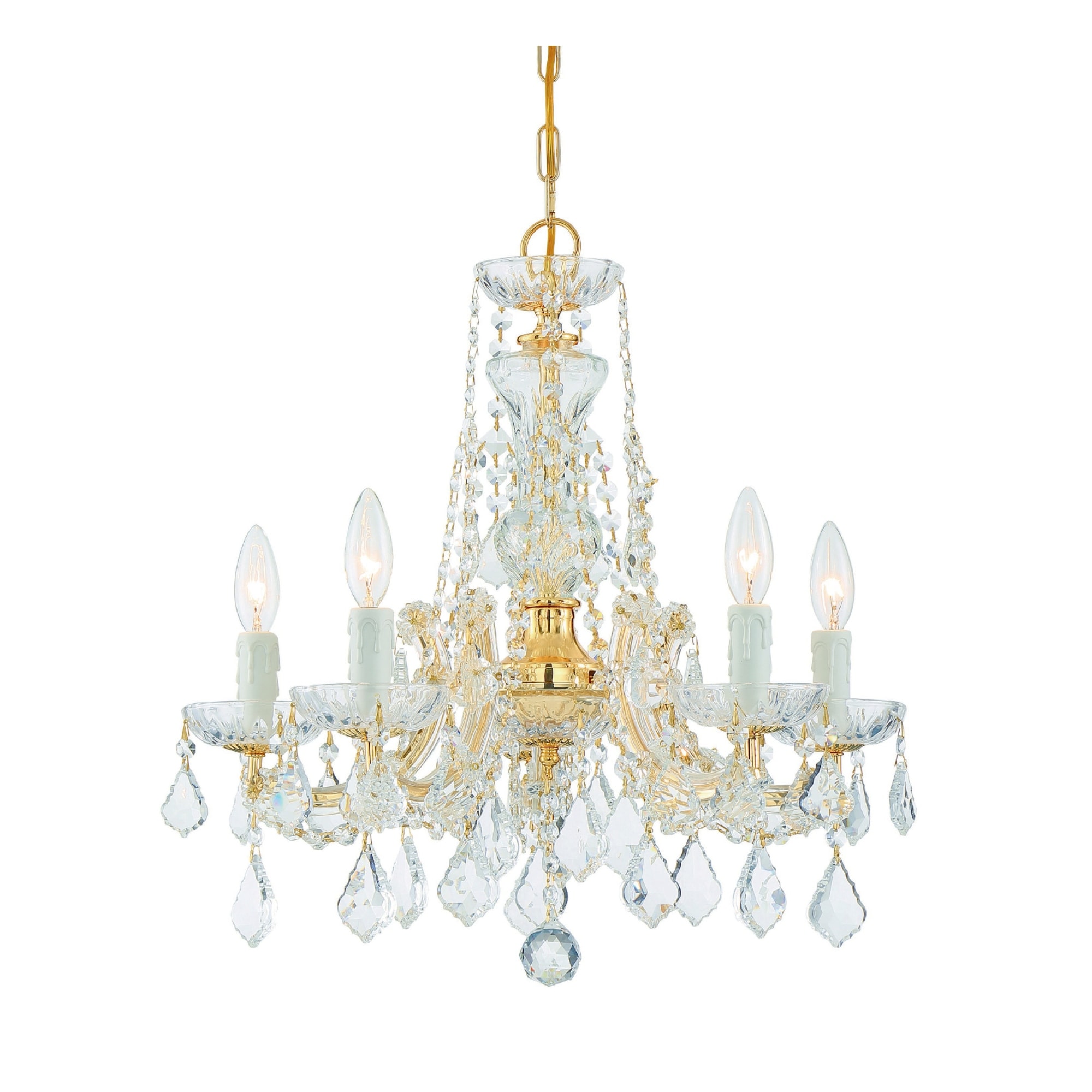 Crystorama Lighting Group Maria Theresa 5 Light 20" Wide Chandelier