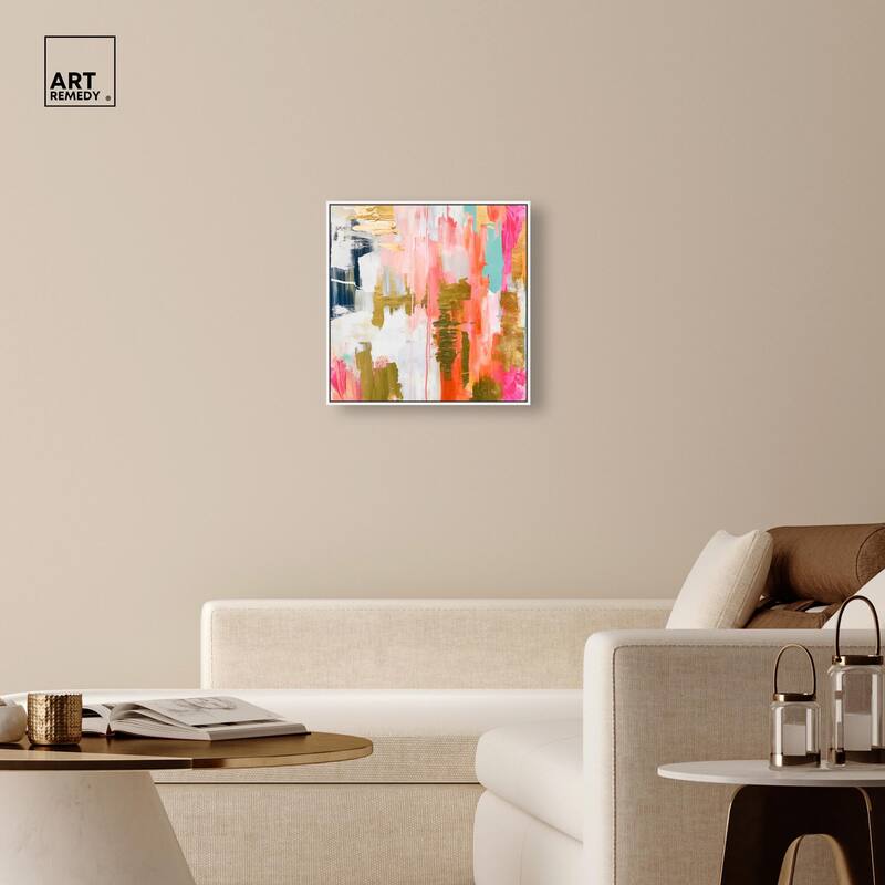Exuberant Hues I Canvas by Art Remedy
