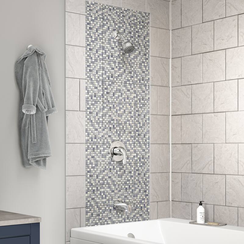 Symmons Origins Tub and Shower Trim Package with 1.5 GPM Single
