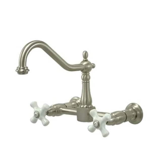 Elements Of Design New Orleans Double Handle 8" Center Wall Mounted
