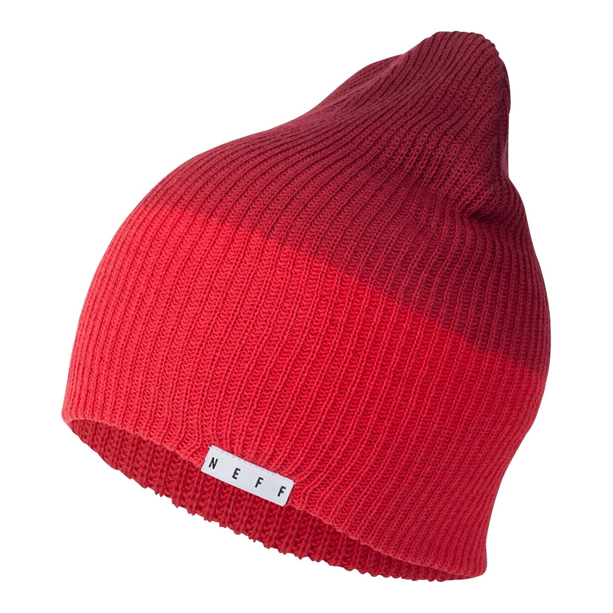 Shop Neff Men S Duo Wash Beanie Red One Size Overstock 30036412