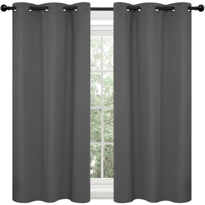 Deconovo Grommet 38 Width Curtain (2 Panel)