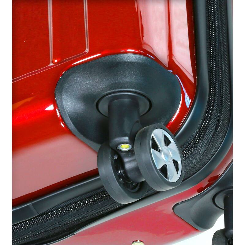 Contour 3-piece Hardside Spinner TSA Combination Lock Luggage Set