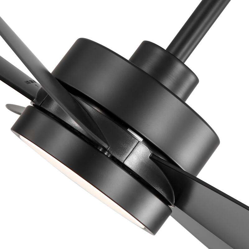 Breezary 65"/52"/42" 5-Blade LED Ceiling Fan with Light Kit and Remote
