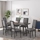 preview thumbnail 3 of 89, Regina Wood Upholstered Dining Chair by Christopher Knight Home