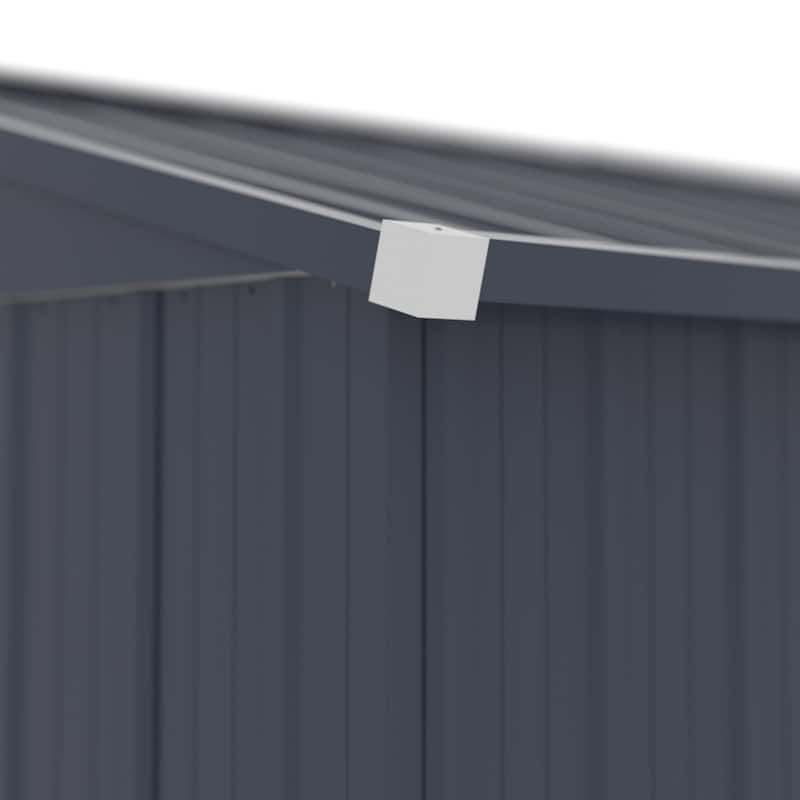 VEIKOUS Outdoor Storage Shed with lean-to Roof for Backyard