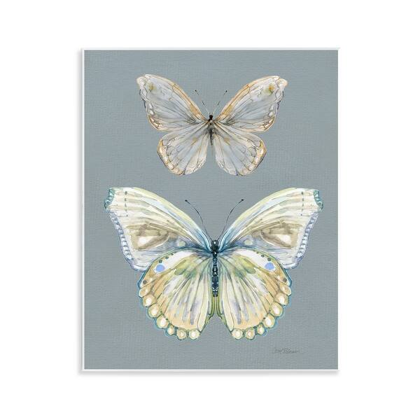 Stupell Butterfly Pair Study Wall Plaque Art Design By Carol Robinson ...