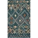 preview thumbnail 10 of 8, SAFAVIEH Handmade Suzani Aiki Boho Tribal Wool Rug 2' x 3' - Dark Blue/Multi