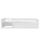 preview thumbnail 27 of 25, Twin Floor Bed Frame with Safety Fence for Kids' Bedroom & Playroom, Natural