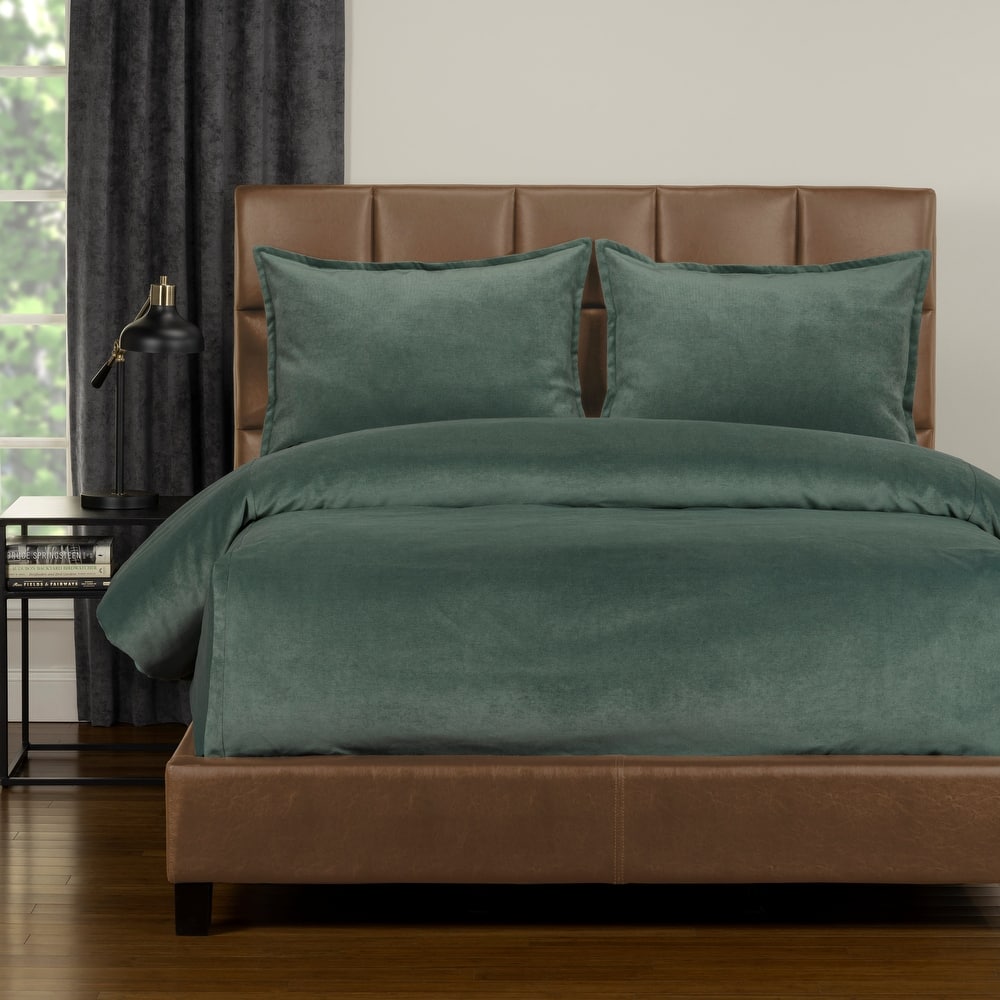 Mixology Padma 3 Piece Bed Cap Comforter Set with Sewn Corners