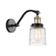 Option Black Antique Brass / Deco Swirl