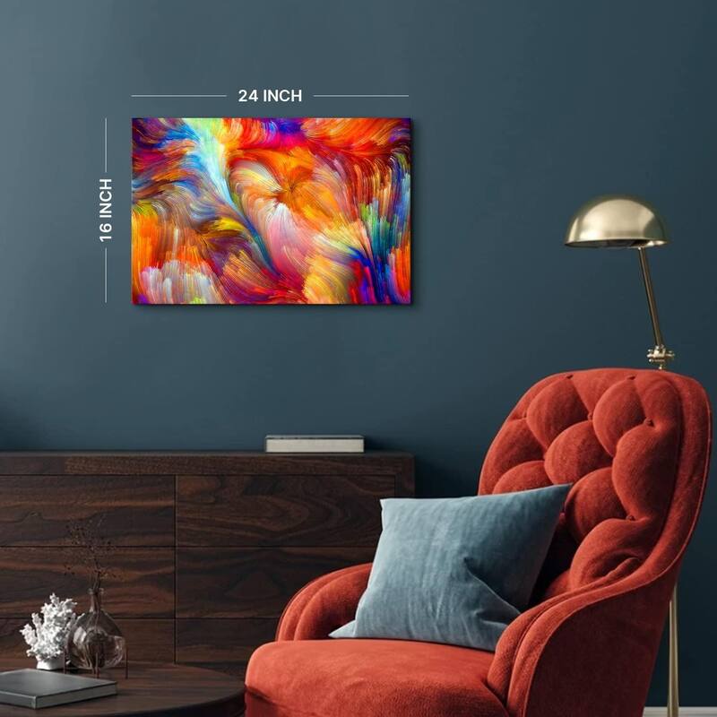 Abstract Colorful Canvas Wall Art