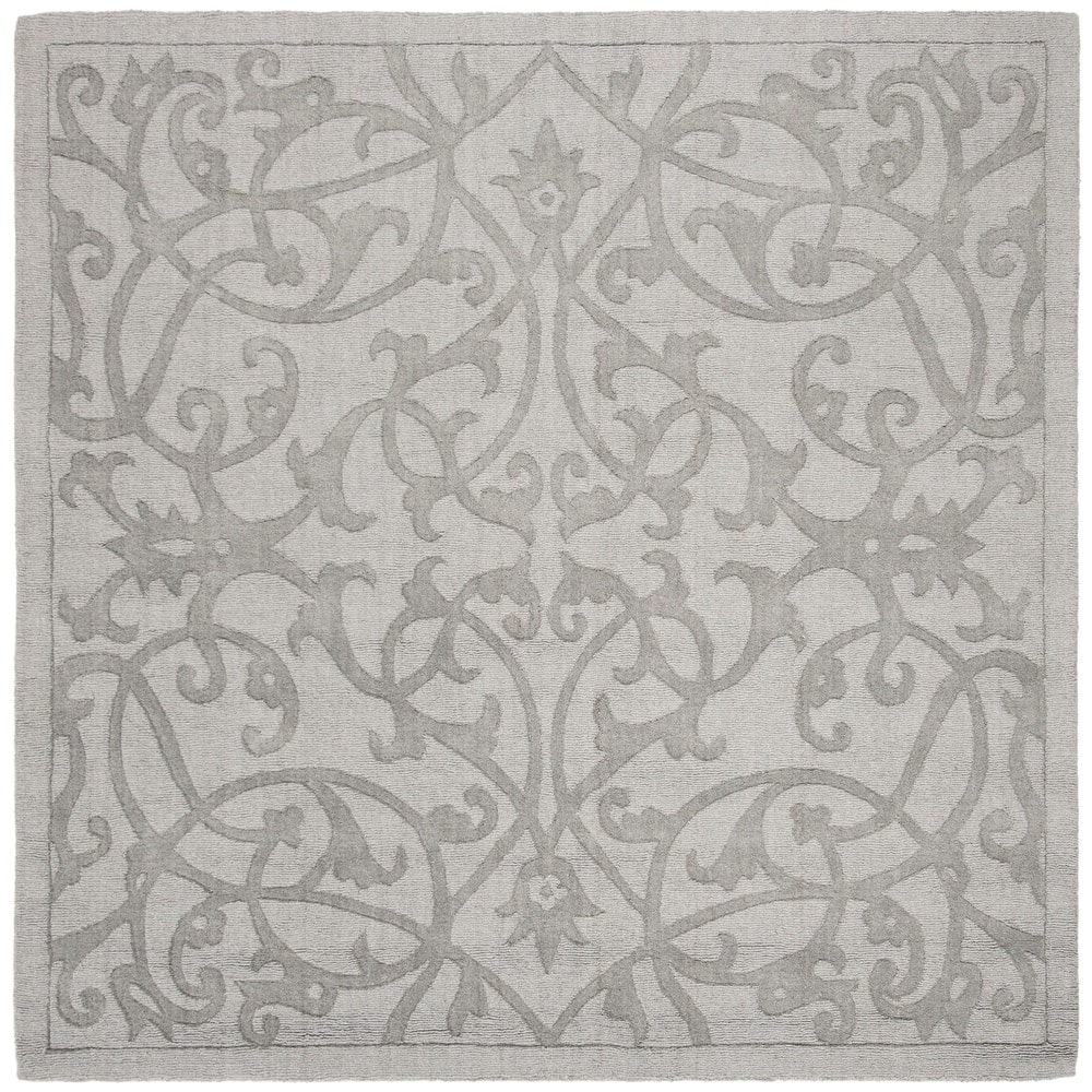 SAFAVIEH Handmade Impressions Anneluise Modern Scrolls Wool Rug