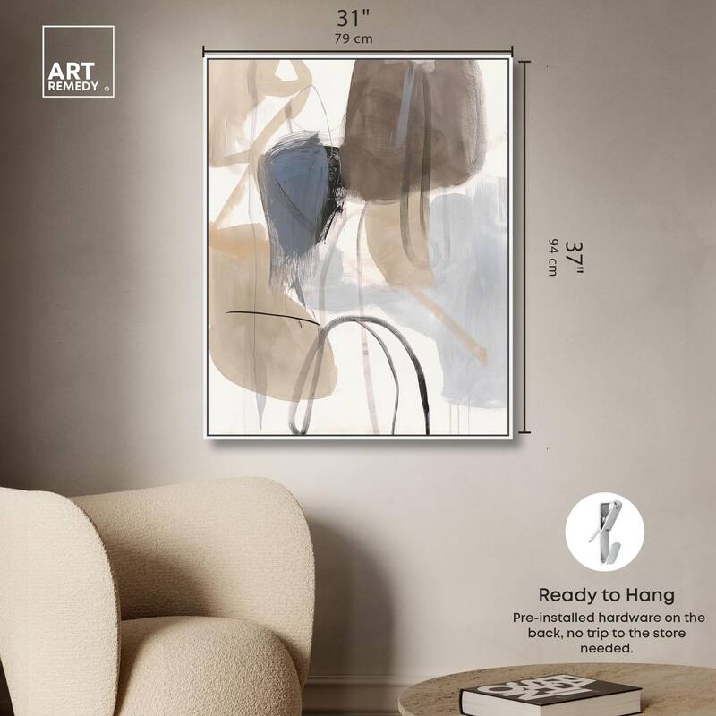 Freeform Movement I Canvas by Art Remedy