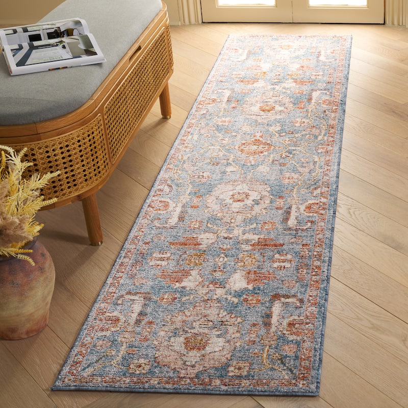 SAFAVIEH Heirloom Flora Traditional Oriental Rug