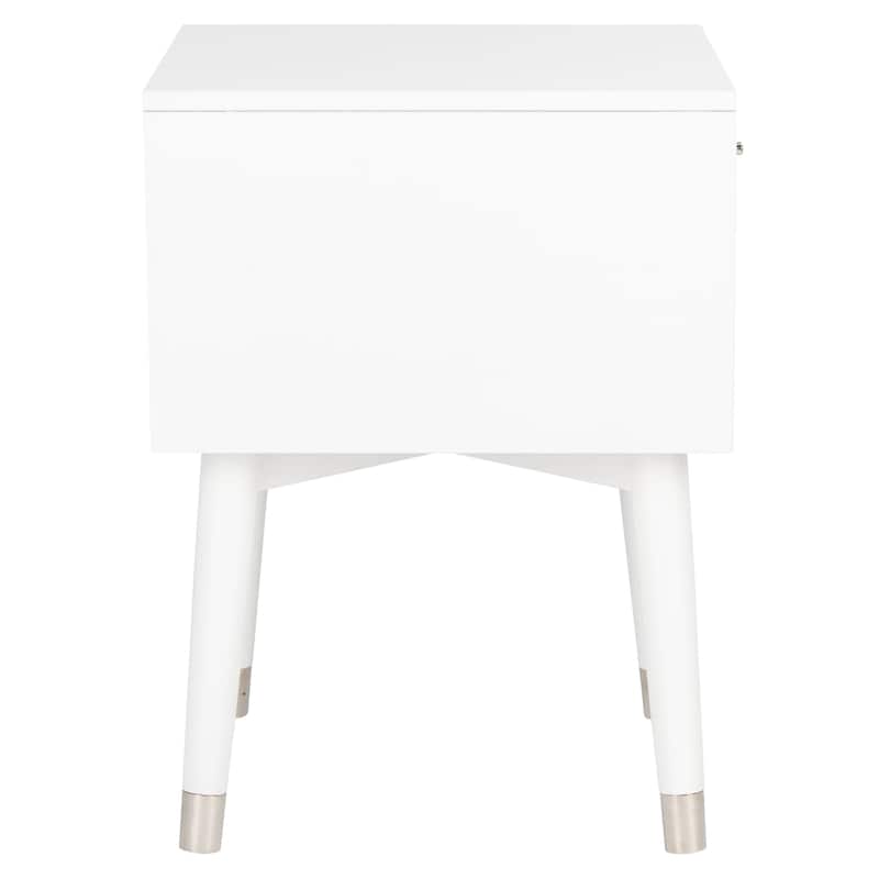 SAFAVIEH Dobrita Mid-Century Modern 2-Drawer Nightstand