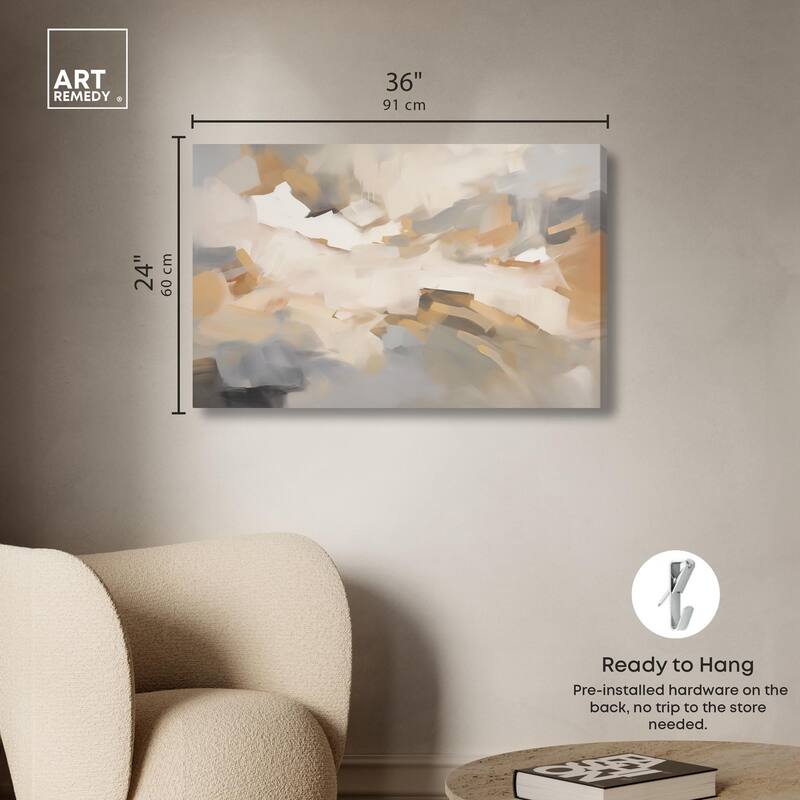 Pallor of Dawn Canvas by Art Remedy, Gallery Wrapped