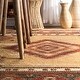 preview thumbnail 4 of 8, Nuloom Margene Tribal Diamond Area Rug