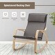 preview thumbnail 5 of 20, Costway Set of 2 Bentwood Rocking Chair Relax Rocker Lounge Chair