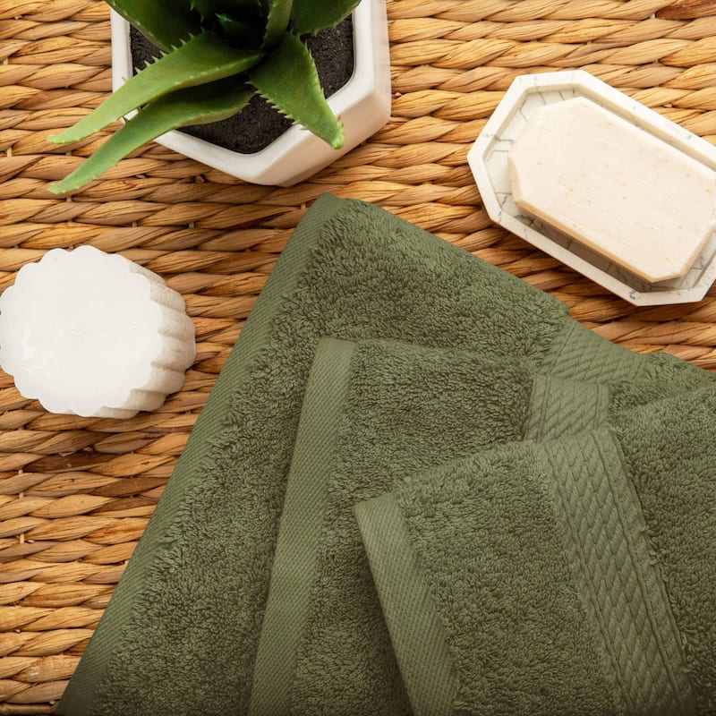 Superior Egyptian Cotton Pile Heavyweight 3-Piece Towel Set