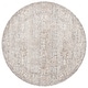 preview thumbnail 8 of 7, SAFAVIEH Mason Francelyne Vintage Rug 6'3" Round - Beige/Dark Grey - Round